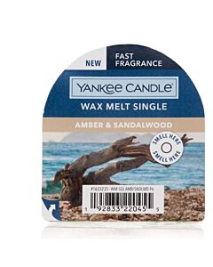 Yankee Candle Amber & Sandalwood Wax Melt